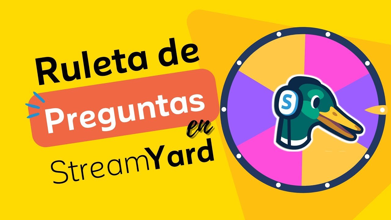 Ruleta de preguntas en StreamYard