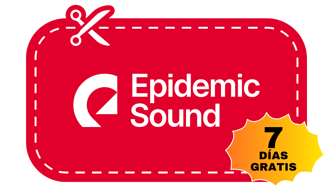 cupón descuento epidemic sound 7 días gratis