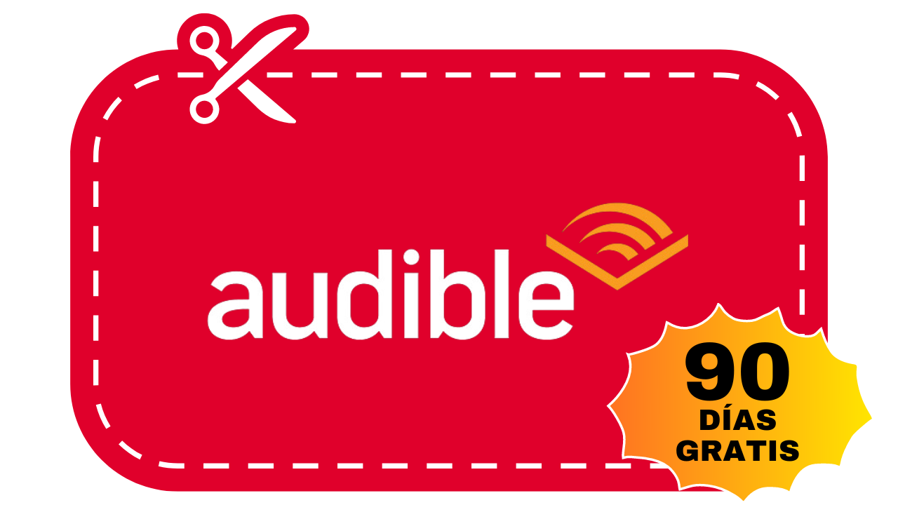 cupón descuento audible 90 días gratis