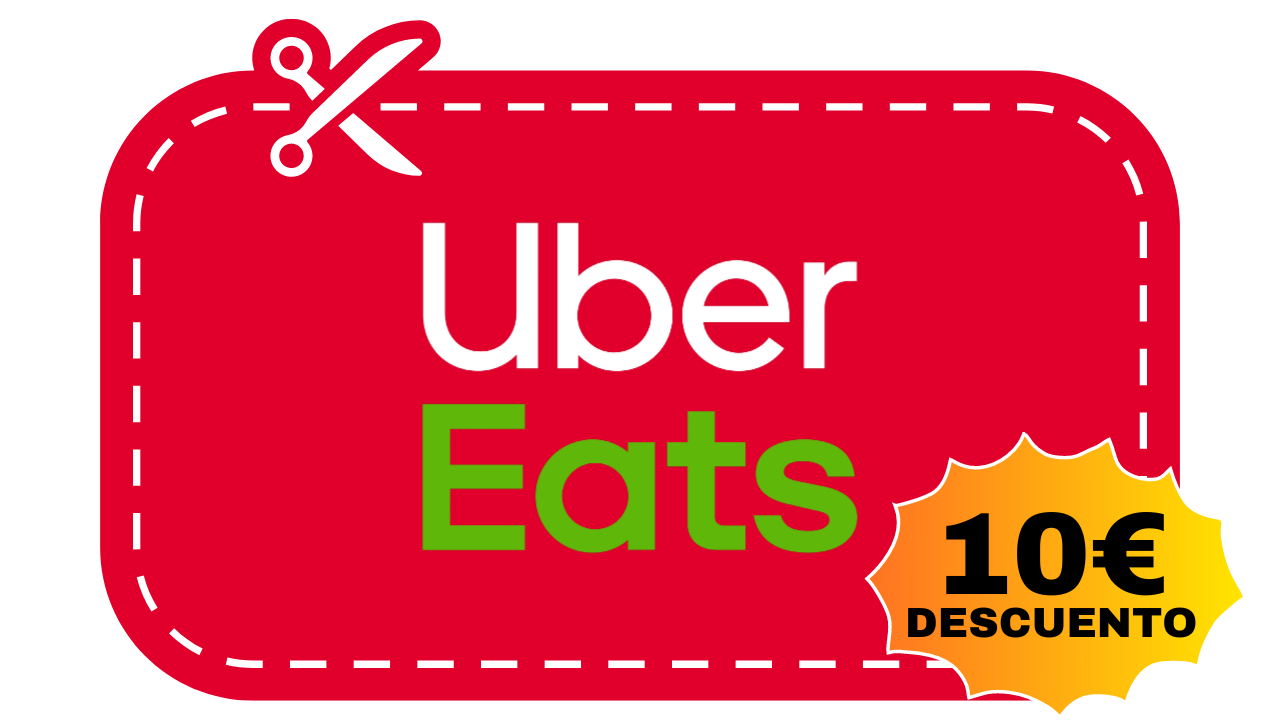 cupón descuento uber eats 10€ descuento