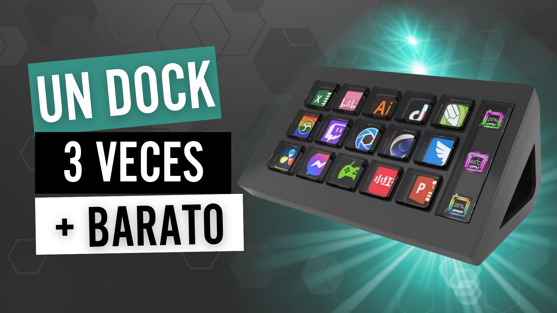 Stream dock barato